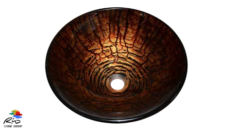 Glass Vessel Bathroom Sink HA472