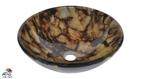 Glass Vessel Bathroom Sink Y190