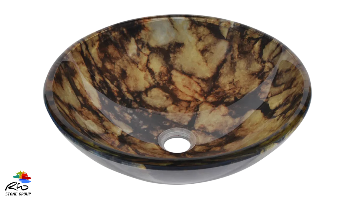 Glass Vessel Bathroom Sink Y190