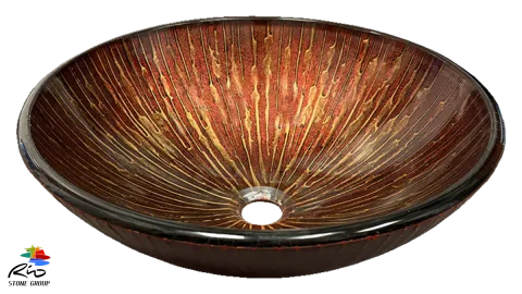 Glass Vessel Bathroom Sink YHH315