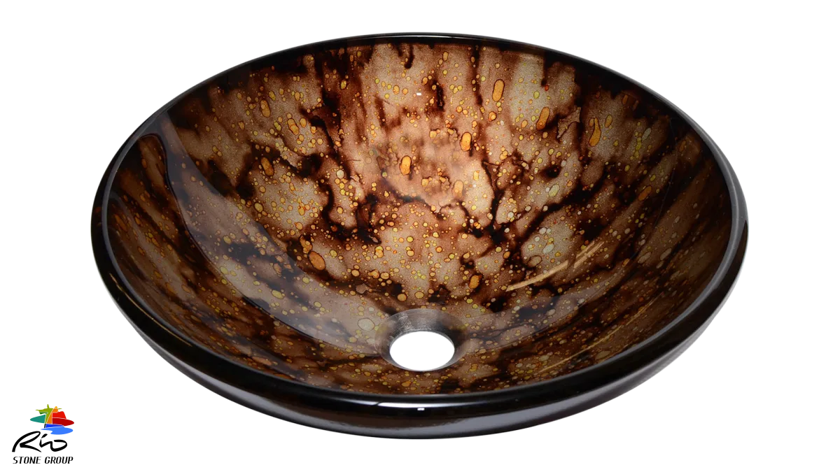 Glass Vessel Bathroom Sink YHH460
