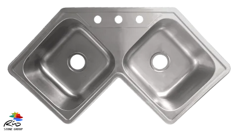 Stainless Steel Drop-In Kitchen Sink 8080A