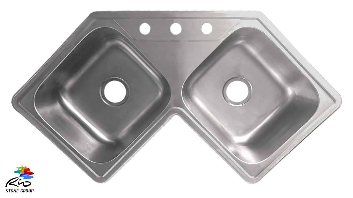 Stainless Steel Drop-In Kitchen Sink 8080A