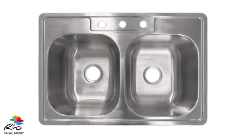 Stainless Steel Drop-In Kitchen Sink T3322