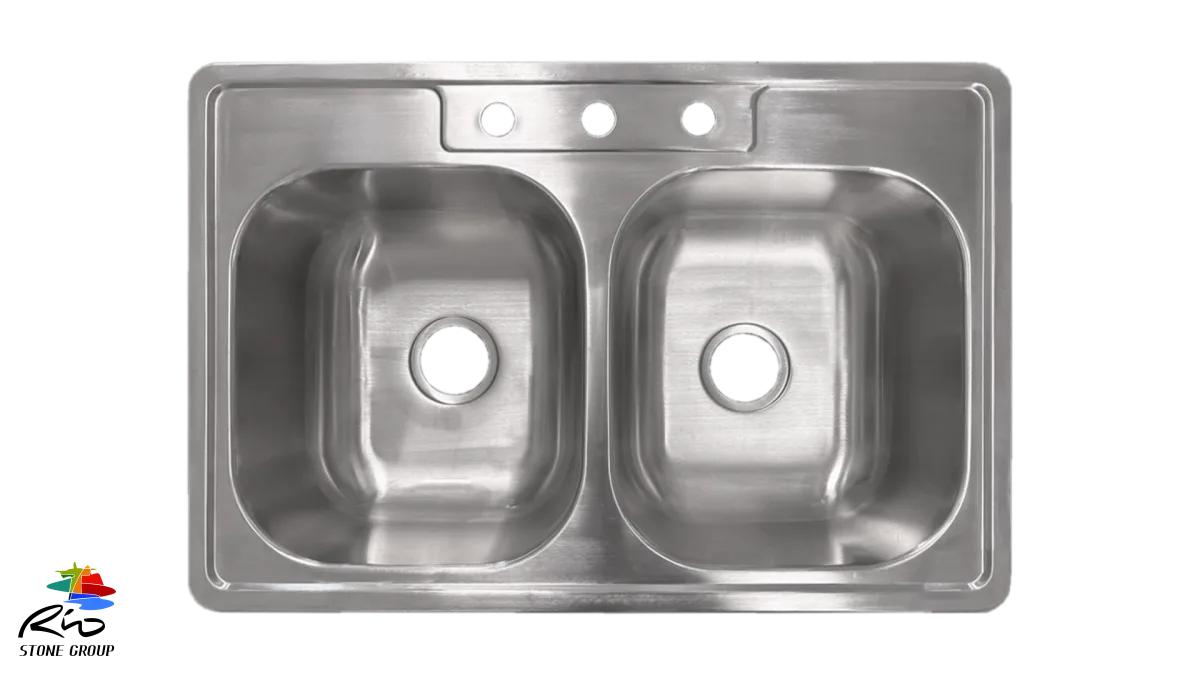 Stainless Steel Drop-In Kitchen Sink T3322