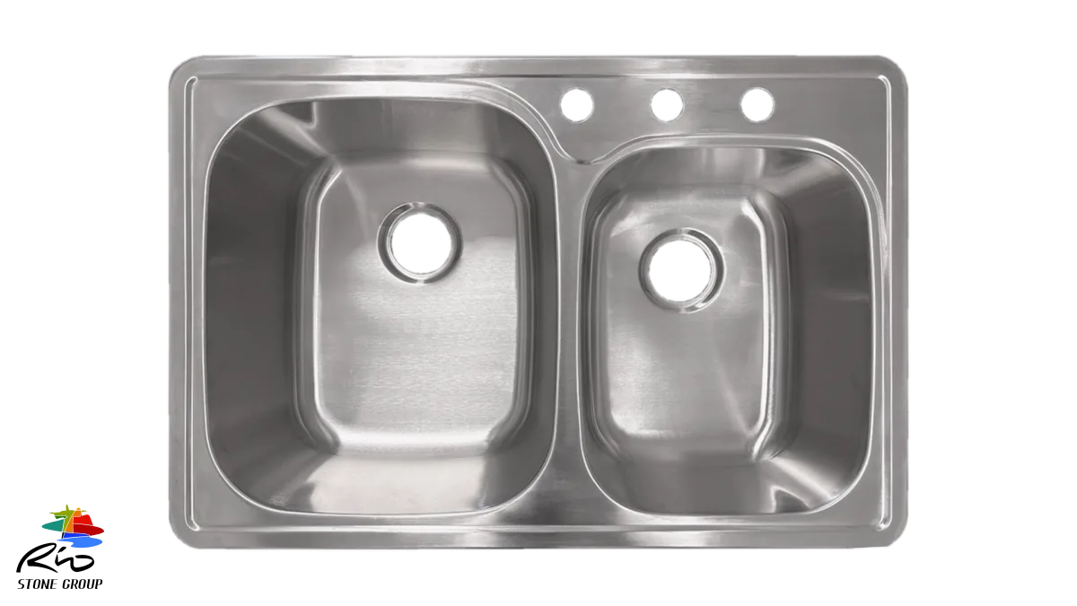 Stainless Steel Drop-In Kitchen Sink T3322L